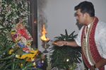 Ravi Kishan celebrate Ganesh Chaturthi in Mumbai on 9th Sept 2013 (115).JPG